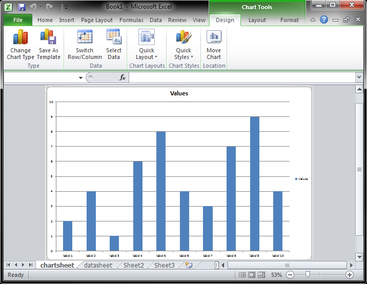 Apache Poi Bar Chart Example