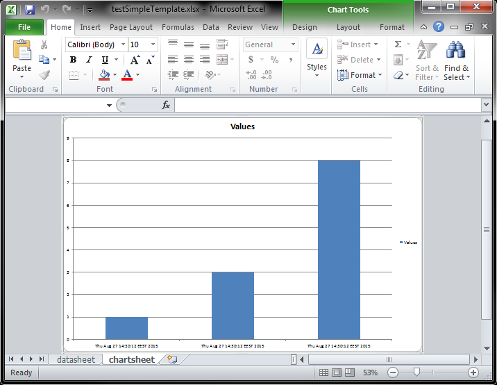 Apache Poi Bar Chart Example